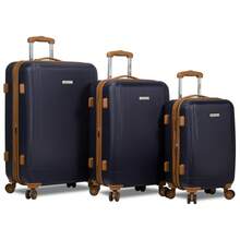 Lejuno Legion 3-PC Hardside Spinner TSA Combination Lock Luggage Set