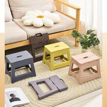 Upgraded Foldable Stool, Portable Mini Folding Stool, Small Camping Chair, Lightweight Yet Sturdy, Collapsible Telescopic Folding Stool, Compact Folding Camping Stool, Foldable Portable Chair, Small Folding Stool For Adults Outdoor, Fishing, Hiking, Travel, BBQ, Camping, Gardening, Shower