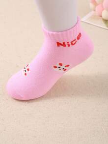 10 pares de calcetines para niños con patrones de animales de colores aleatorios, versátiles y cómodos, transpirables y suaves, adecuados para niños de 1 a 14 años, niñas adolescentes