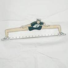 Sanrio 1pc Volleyball Juvenile Red Reed Beijing Governs Big Long Legs Sunward Xiangyang Ruler Animation Anime Solitary Claw Surrounding Sunward Xiangyang Big Long Legs Ruler New Volleyball Juvenile Big Long Legs Ruler Yuedao Firefly,Back To School