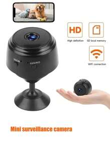 Cámara Mini A9 WiFi 2025 Grabadora de video inalámbrica Grabadora de voz Cámara de seguridad Cámara de vigilancia doméstica y de mascotas inteligente Nueva cámara de vigilancia inalámbrica para mascotas Visión nocturna Cámara inalámbrica 1080P Alta definición Ángulo amplio Doble banda WiFi Seguimiento humanoide de 360°