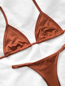 Women Bikini Sets - Marrón Mocha - Ver 2
