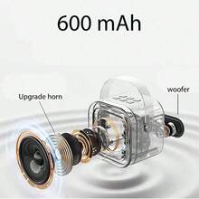 迷你卡拉OK机，圣诞/生日礼物，便携式大音量蓝牙音箱带无线麦克风，派对玩具，帕丁顿熊，迷你音箱，Yoto Mini，1欧元>ABS，麦克风卡拉OK，蓝牙