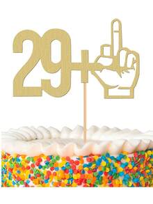 Decoración de pastel de 30 cumpleaños - Decoración de pastel de 30 cumpleaños, perfecto para fiesta de 30 cumpleaños, 30 aniversario o celebración de 30 cumpleaños - Multicolor - Ver 8