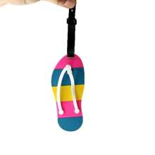 1pc Summer Hawaii Ocean Themed Luggage Tag, Travel Gift For Suitcase, Handbag, Backpack, Flight Luggage ID Tag Vacation Travel Accessories Travel EssentialsSuitcase Tag Pendant Holiday Vacation For Travel For Honeymoon For College For School Bag For Flying For Cruise For Bags For Luggage Portable Back To School Women Mini Travel Products