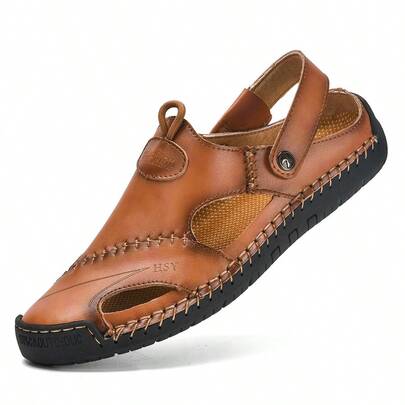 Men's Summer 2-In-1 Flip Flops, Casual, Non-Slip, Soft Sole Beach Sandals