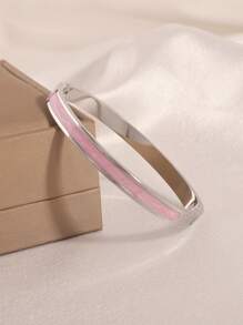 1 Stück Armband aus rostfreiem Stahl mit personalisiertem Design, perfekt als Geschenk für einen Freund zu den Feiertagen