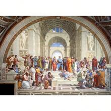 1 幅米开朗基罗《创造亚当》堕落天使帆布画海报墙面艺术客厅装饰可选画框 - 彩色 - 查看 24