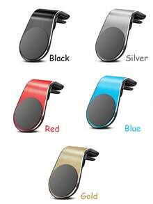 1个L型磁吸车载出风口手机支架，方便导航，是旅行的好伴侣，也是您爱车的时尚收纳方案，是假日公路旅行、感恩节和圣诞节出行的理想之选。这款必备配件将提升您的驾驶体验，也是新年或情人节的绝佳礼物，让您在驾驶时安全便捷地取用手机。 - 彩色 - 查看 4