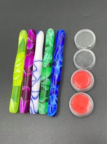 10 Stücke Set Diamantmalerei Pinsel, handgefertigte Harzdiamatmalerei Stifte mit Diamantkleber und verschiedenen Spitzenformen, komfortabler und effizienter, 5D Diamantmalerei Werkzeuge, geeignet für Diamantmalerei Liebhaber (Blau/Gelb/Grün/Weiß/Lila)