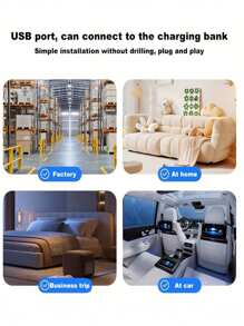 1080P Telecamera mini HD senza fili WiFi, baby monitor interno, telecamera di sicurezza, sorveglianza con visione notturna, videocamera IP, registratore video