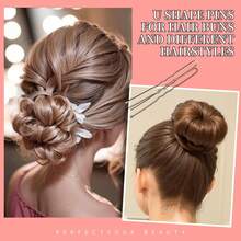 300pcs Hair Clip Set With Storage Box, U-Shape & Straight Hair Clips Styling Accessory Set Claw Clips Hair Claws Hair Barrettes, Bobby Pins, Hair Accessories, Head Accessories - Combination 300 Pieces - View 9