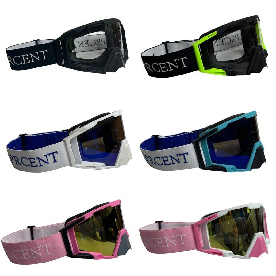 2025 High Quality Three-Layers Sponge Motocross Goggle Shock-Resistant  Windproof ATV Off-Road Motorcycle Glasses UTV MX OTG Off-Road Riding Goggle - Nhiều màu - Xem 1