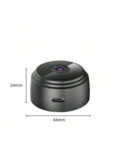 1pc/ Mini Wireless WiFi Home Security Camera, HD Video Monitoring, Remote Access Via Smartphone, view 2