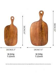 1pc Rosewood Cutting Board - Wooden Kitchen Chopping Board, Dining Table Decor, Fashionable Long Handle, Solid Wood, For Meat, Cheese, Bread, Vegetables And Fruits - Charcuterie Cheese Board, Perfect For Food Slicing And Displaying, Outdoor Picnic Camping Portable Cutting Board, Essential For Modern Country Kitchen. Ideal Gift For Valentine's Day