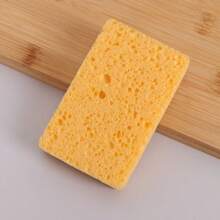 [3/12pcs Absorbent Dishwashing Sponge] 3/12pcs, Dishwashing Sponge, Natural Wood Pulp Cleaning Sponge, Dish Sponge, Oil-Free, Wood Pulp Sponge Block, Absorbent Magic Wipe, Cleaning Supplies, Cleaning Tool, Kitchen Utensils, Apartment Essentials, College Dorm Essentials