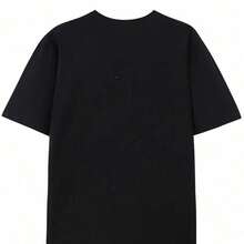 Camiseta de los colores de la bandera rojo, blanco y azul del Juneteenth 1865 - Negro - Ver 2