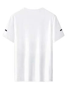 男士夏季速干轻薄透气T恤休闲百搭短袖舒适运动户外上衣