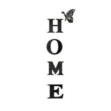 1 Set Of 5pcs 3D Mirror Wall Stickers With Slogan Home Decor Wall Decals, Butterfly Stickers, "HOME" Letters, Self-Adhesive Acrylic Mirror Stickers For Wall/Corridor/Bedroom/Entrance/Doorway Decor, Home Party Decorations