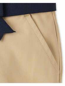 Girls Quick Dry Chino Pants - Uniform - SAHARA - View 4
