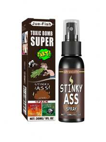 1 Bottle Fart Spray Prank Toy, Stinky Smell For Entertainment - Poop Smell (boxed) - View 1