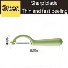 Household Sharp Peeling Knife, Stainless Steel Fruit & Vegetable Peeler, Super Fast Potato Peeling Tool - Multicolor - View 7