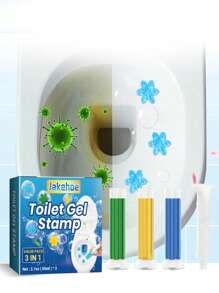 6pcs Toilet Deodorizing Gel, Toilet Cleaner, Toilet Gel Stamp Fragrance, Includes Different Colors And Scents, Air Freshener And Toilet Flowers, Colors Randomly Shipped