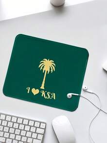 Personalized Coffee Coaster And Mouse Pad - Customized Text And Name Desk Pad - Unique Gift For Office/Home - Non Slip Rubber Base - Multicolor - View 7