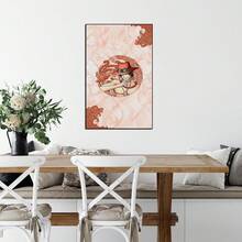 ONE PIECE 1/3/6 件套流行帆布墙面艺术海贼王 - ZORO、妮可罗宾、LAW、ACE、SHANKS 装饰卧室现代家居印刷图片艺术品海报（无框）