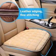 Plush Car Back Seat Protector  Soft Non-Slip Durable Rear Row Seat Cushion Mat With Auto Chair Accessories Comfort Protection