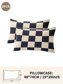 1pc/2pcs/4pcs Polyester Fashion Print Pillow Cover Set (Pillow Inner Not Included), Soft & Comfortable, Suitable For All Seasons - Multicolor - View 29