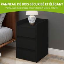 Yitahome Armoires de rangement - Noir - Voir 5