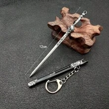 2025 Mini Sword Keychain, Mini Ancient Sword & Sorcery Themed Weapon Accessories, Bai Li Tu Su, Feng Ji Sword, Guang Sword, Ba Xia Sword Model Keychain, Advertising Gifts, Promotional Giveaways, Conference Gifts, Welfare Gifts, Holiday Gifts, Awards & Commemorations