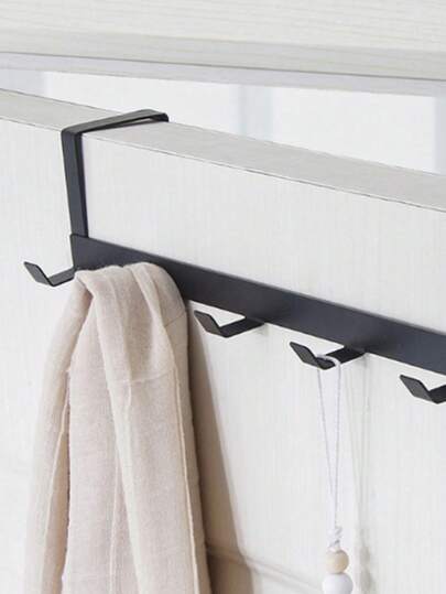 Suporte Organizador para Porta com 5 Ganchos