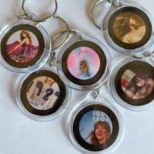 1pc/3pcs/5pcs/10pcs/20pcs/30pcs/50pcs Personalized Rectangular/Round Acrylic Keychain, Two Styles Available, Customizable Photo. Ideal For Holidays, Birthdays, Gifts For Friends, Family, Coworkers