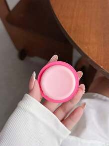 1pc New Solid Color Matte Circular Silicone MagSafe Magnetic Holder With Super Strong Adsorption, Suitable For Women Compatible With IPhone, Android Phone, Gift For Birthday, Family, Friends Push-Pull Phone Grip, Phone Holder, Phone Accessories