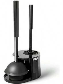 2 In 1 Toilet Plunger And Brush Set,Extended Handle Plunger,Toilet Bowl Brush Plunger Set,Bathroom Cleaning Tools ,Toilet Brush Plunger Combo,Cleaning Brush,Bathroom Cleaning Supplies