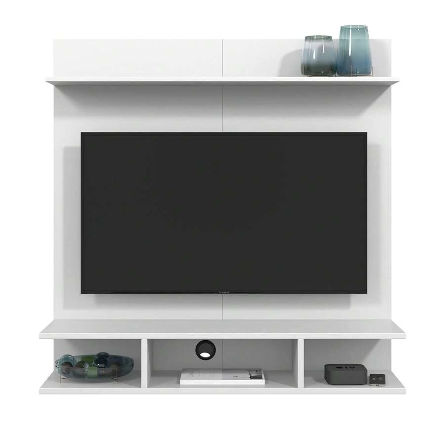 ONIX 32-Inch 90x90 TV Panel With Three Shelves - White - View 1