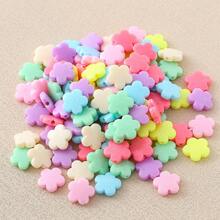 1 Pc 100pcs Acrylic DIY Beads Accessories For Key Rings And Handbags Stylish Cell Phone Accessories - Multicolor - View 27