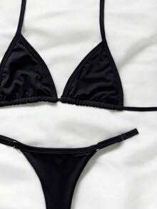 Women Bikini Sets - Black - View 2