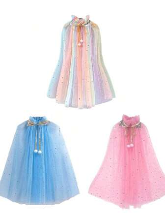 1pc Cape Costume For Holiday Parties, Gatherings, Performances, And Stage Shows Mother's Day Graduation