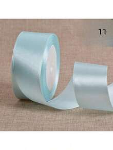 25 yards band Blombukett dekorativt band, 4 cm presentförpackningsband, satinband, julförpackningsbåge - Multifärgad - Visa 42