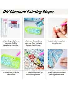Disney 5D Diamant-Malset, Schmetterling umgebener Prinzessin Moana Cartoon Muster, handgemachtes Leinwandbild, DIY Mosaik-Stickerei Handwerkskunst, Heim-Wanddekoration, Geschenke