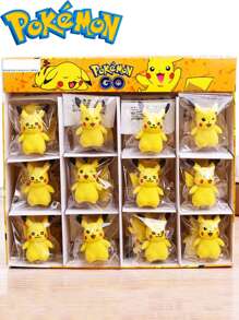 pokemon 36pcs Pokemon, Pikachu Eraser Ornaments Set, Birthday Gift Toys, Handmade Set, Is An Ideal Gift For Enjoyment, Parties And Collectors, Suitable For Birthday Party Decoration. Features: Can Be Used As An Ideal Gift Cartoon, A Must-Have In Summer, Suitable For Summer Parties, Birthday Parties, Christmas, Halloween, Thanksgiving Parties To Give Or Use
