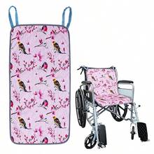 1 件老年人轮椅座垫 - 可机洗、防滑、易清洁、可重复使用护理垫、防漏透气、适合老年人、残疾人和行动不便人士，非常适合夏季使用 - 彩色 - 查看 10