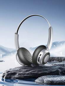 Type-C 迷你无线耳塞，可调节，高清通话，低失真，便携式无线耳机 - 銀黑 - 查看 2