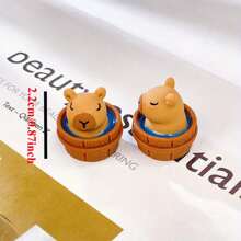10/20/30Pcs Capybara Figurines Mini Capybara Tiny Resin Capybara Capybara Gifts Little Capybara Miniature Animal Craft Decor For Garden Accessories Landscape Decor(Random Color),Capybara Ornament,Penguin,Capybara Party,Little Animals,Resin Capybara,Platypus,Capybara,Mini Figures