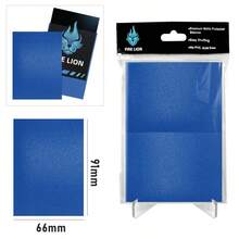 100pcs Penny Card Sleeves For Trading Cards,Top Loaders Card Protection For Baseball Cards, MTG Card Sleeves Fit For ,Football,Magic,Sports Cards(12Colours) - 66X91mm - View 22