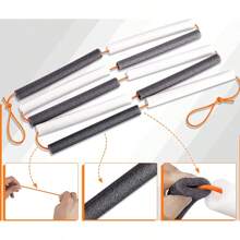 Gill Athletics elastisches Krossband Crossbar - Leichtathletik Ausrüstung, faltbare Gymnastikstange, Stabhochsprung Training elastische Sprungbänder für Hochsprung-Praxis, Leichtathletik Gymnastikstangen