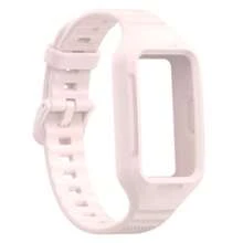 Funda de goma + correa compatible con Hua Wei Band 9 8 7 6, correa de silicona impermeable y funda en un solo accesorio de repuesto para banda de reloj con Hua Wei 9 8 7 6/ Honor Band 6 7, regalo para hombres y mujeres